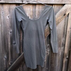 American Apparel bodycon Grey dress